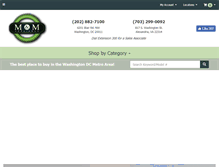 Tablet Screenshot of mandmappliance.com